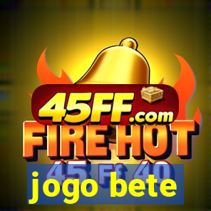 jogo bete